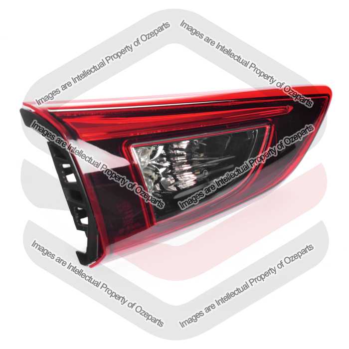 LH Left Rear Inner Taillight Tailgate Tail Light For Mazda CX-3 CX3 DK SUV 15~On