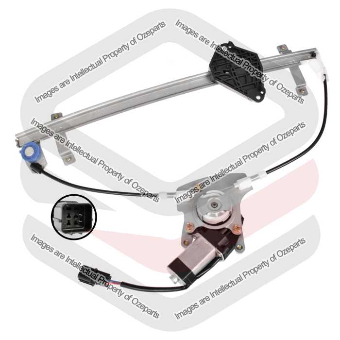 FRONT LH Left Electric Window Regulator 2 Pin Motor For Subaru Impreza G3 07~11