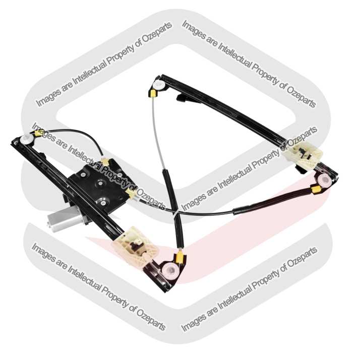 Ozeparts Fits BMW F30 Sedan F31 Wagon 2012~2018 | Front Electric Power Door Window Regulator (With Motor) | RH RHS Right Hand (Driver Side)