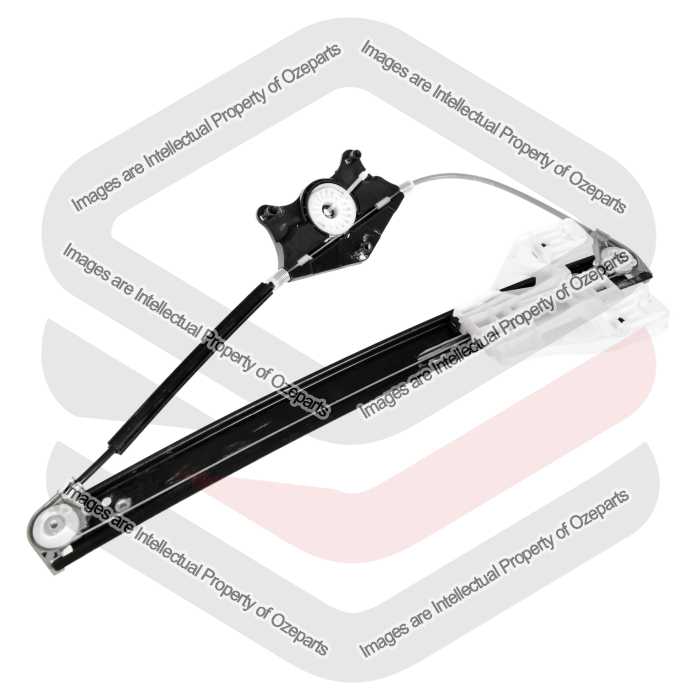 Ozeparts Fits Audi Q3 8U 2011~2018 / RS Q3 RSQ3 8U 2014~2018 | REAR Electric Power Door Window Regulator (Without Motor) | LH Left Hand (Passenger)