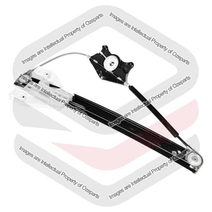 Ozeparts Fits Audi Q3 8U 2011~2018 / RS Q3 RSQ3 8U 2014~2018 | REAR Electric Power Door Window Regulator (Without Motor) | RH Right Hand (Driver)