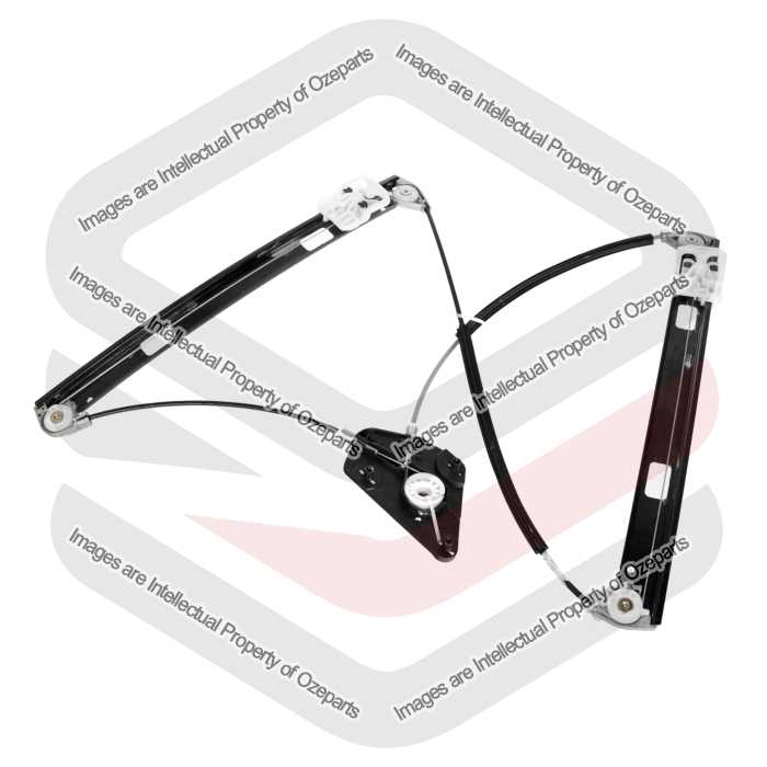 Ozeparts Fits Audi Q3 8U 2011~2018 / RS Q3 RSQ3 8U 2014~2018 | FRONT Electric Power Door Window Regulator (Without Motor) | LH Left Hand (Passenger)