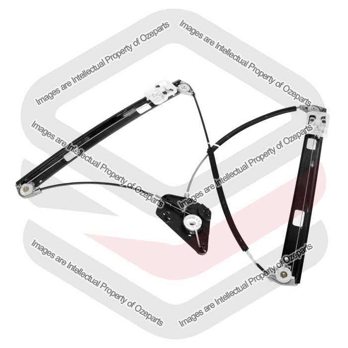 Door Window Regulator FRONT (Electric No Motor)