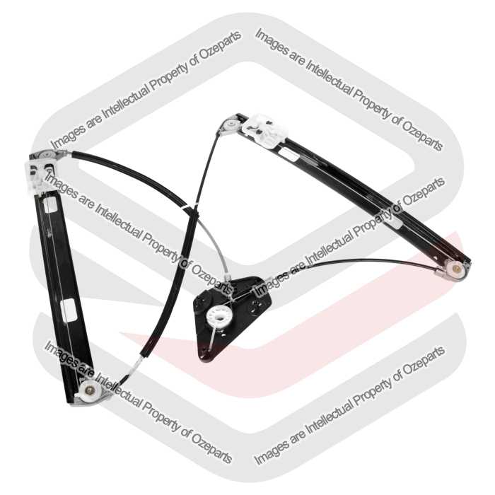 Ozeparts Fits Audi Q3 8U 2011~2018 / RS Q3 RSQ3 8U 2014~2018 | FRONT Electric Power Door Window Regulator (Without Motor) | RH Right Hand (Driver)