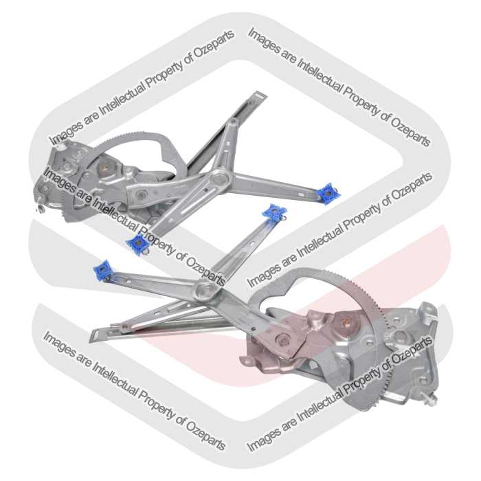 Door Window Regulator - 3 Door Compact (Electric No Motor) (SET LH+RH)