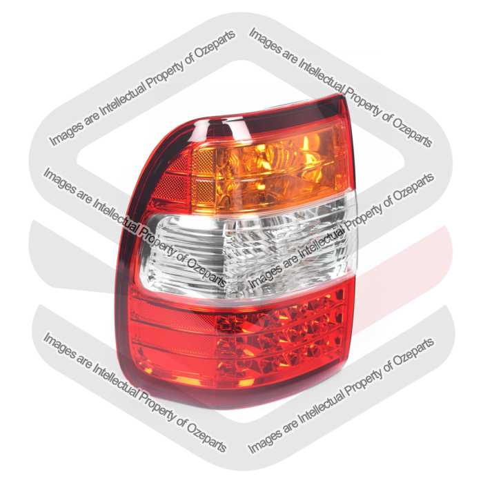 LH LHS Left Hand Tail Light Lamp (LED) For Toyota Landcruiser 100 Series 05~07
