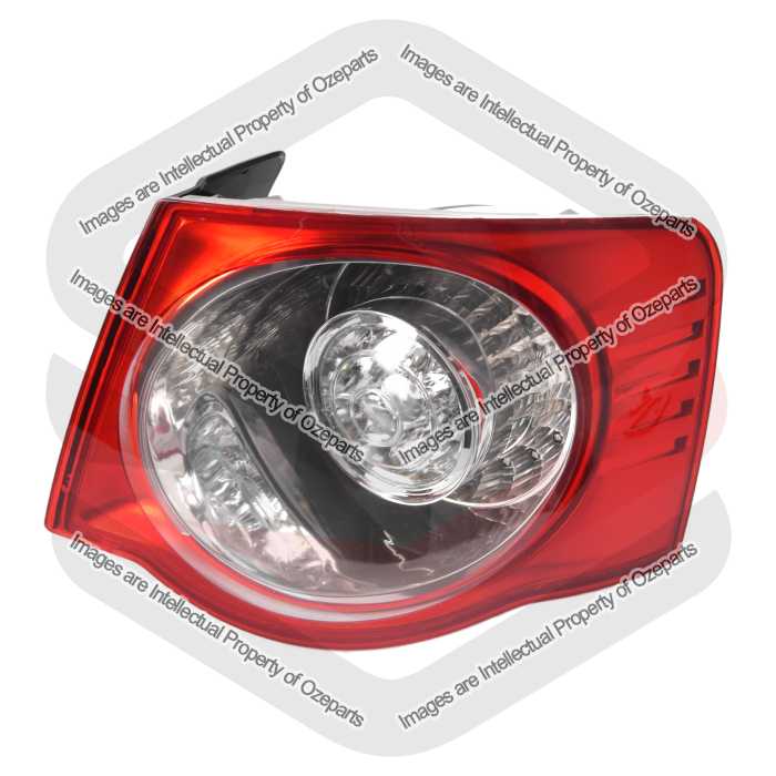 RH Right Hand Tail Light Rear Lamp LED For VW Volkswagen Jetta 1KM 2006~2011