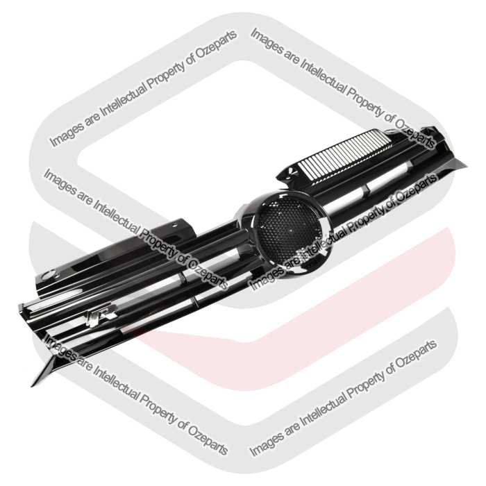 Main Radiator Grille Upper Front Grill For VW Volkswagen Golf R MK6 2009~2013