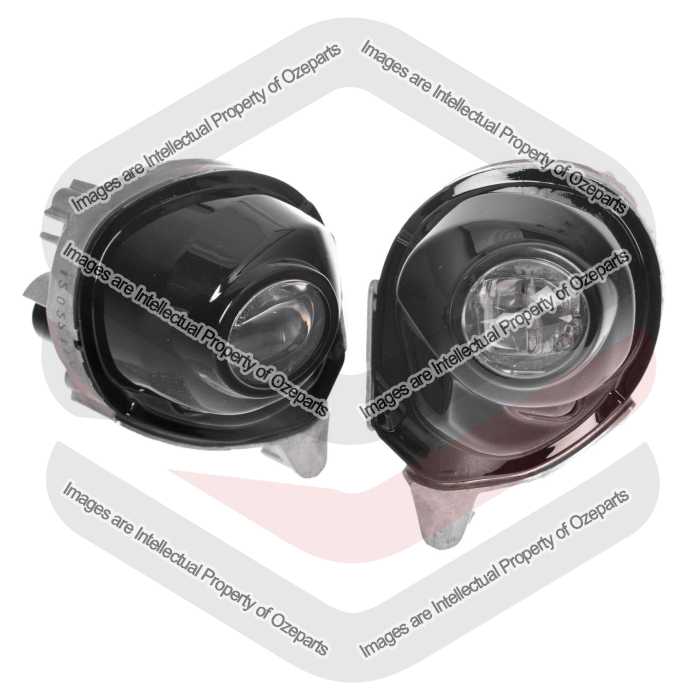 Pair LH+RH Front Fog Light Spot Driving Lamp LED For Mazda 3 BN 2016~2019