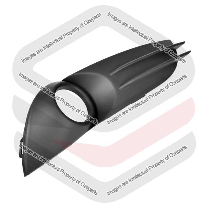 Ozeparts Fits Ford Fiesta ST WZ 2013~2018 | Fog Light Lamp Cover Bezel (With Fog Lamp Type) | RH RHS Right Hand (Driver Side)