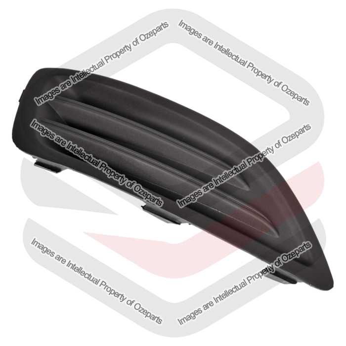 Ozeparts Fits Ford Fiesta WZ 2013~2018 | Fog Light Lamp Bezel Cover (No Fog Type) | RH RHS Right Hand (Driver Side)