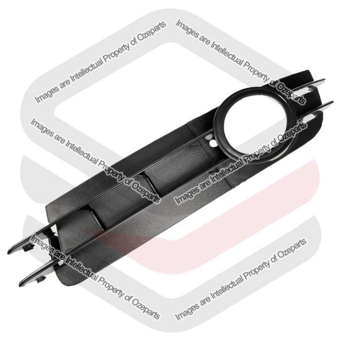 Ozeparts Fits Audi A6 C6 Series 1 2004~2008 | Fog Light Lamp Bezel Cover | LH LHS Left Hand (Passenger Side)