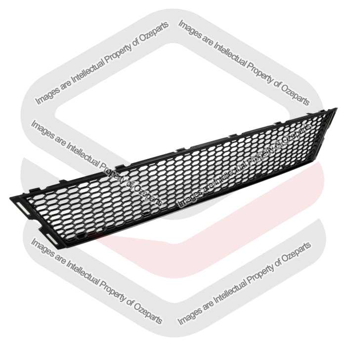 Ozeparts Fits BMW 3 Series E92 E93 LCI 2010~2013 Standard | Front Bumper Bar Grille Lower Grill Insert Mesh (Black) | 1 Unit
