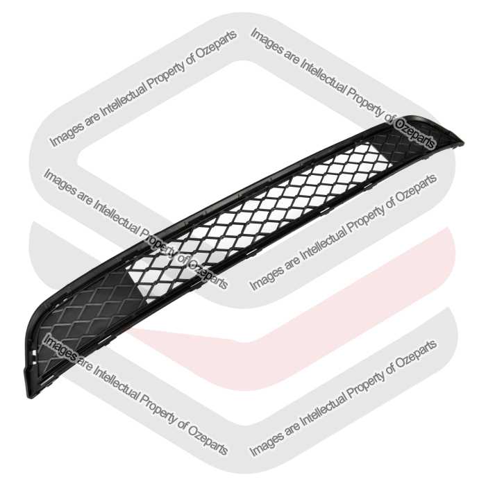 Ozeparts Fits BMW X3 F25 Series 1 2010~2014 Standard | Front Bumper Bar Grille Lower Grill Insert Mesh (Black) | 1 Unit