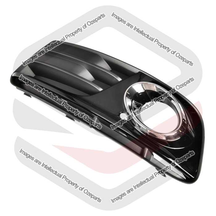 Ozeparts Fits Audi Q5 8R Series 2 2012~2017 | Fog Light Lamp Bezel Cover | LH LHS Left Hand (Passenger Side)