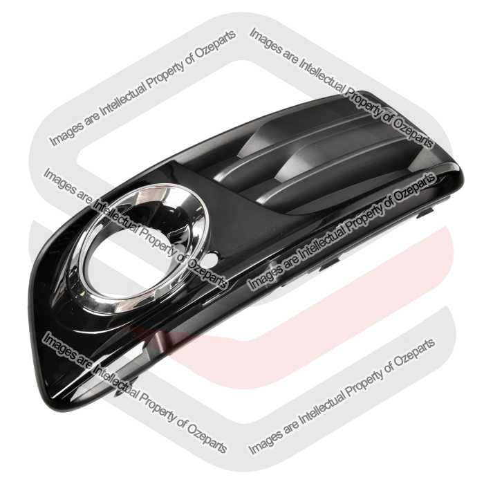 Ozeparts Fits Audi Q5 8R Series 2 2012~2017 | Fog Light Lamp Bezel Cover | RH RHS Right Hand (Driver Side)