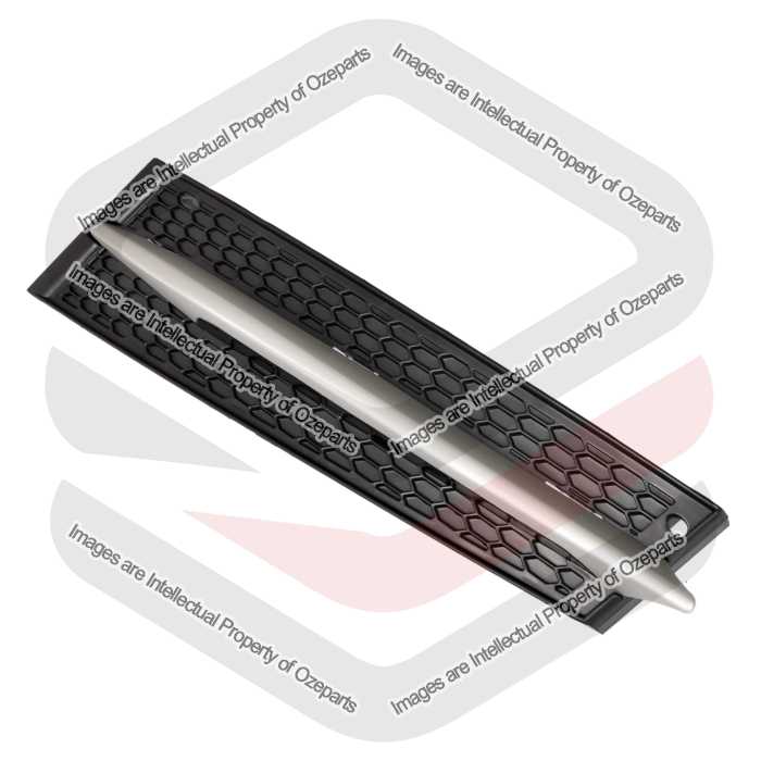Ozeparts Fits BMW 3 Series E92 E93 LCI 2010~2013 Standard Models | Front Bumper Bar Grille Lower Side Cover Insert + Mould | LH LHS Left (Passenger)