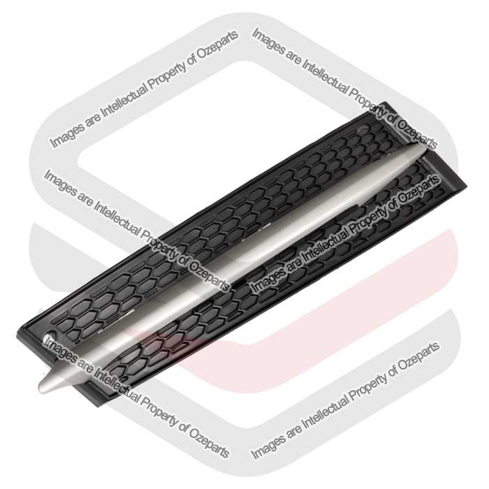 Ozeparts Fits BMW 3 Series E92 E93 LCI 2010~2013 Standard Models | Front Bumper Bar Grille Lower Side Cover Insert + Mould | RH RHS Right (Driver)
