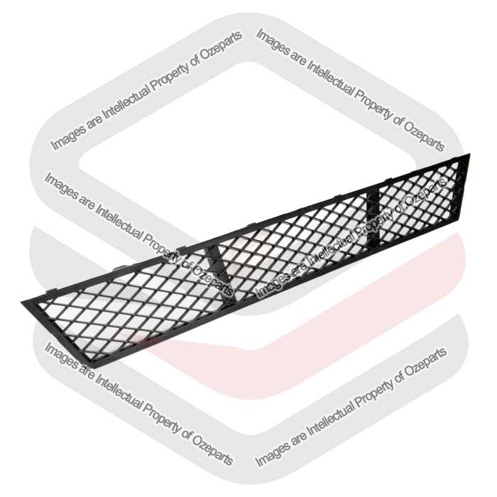 Ozeparts Fits BMW 5 Series F10 F11 2010~2013 Standard | Front Bumper Bar Grille Lower Grill Insert Mesh (Black) | 1 Unit