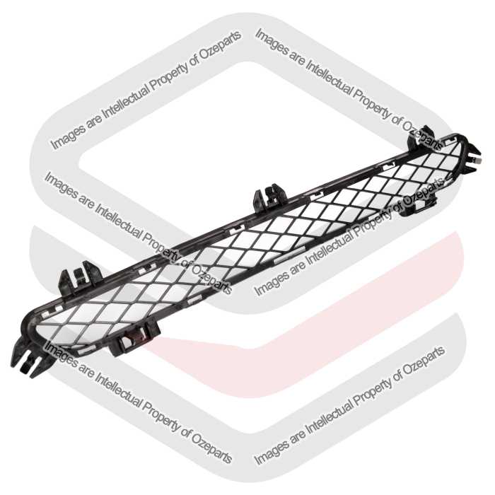 Ozeparts Fits BMW X3 F25 Series 1 2010~2014 Standard | Front Bumper Bar Grille Upper Grill Insert Mesh (Black) | 1 Unit