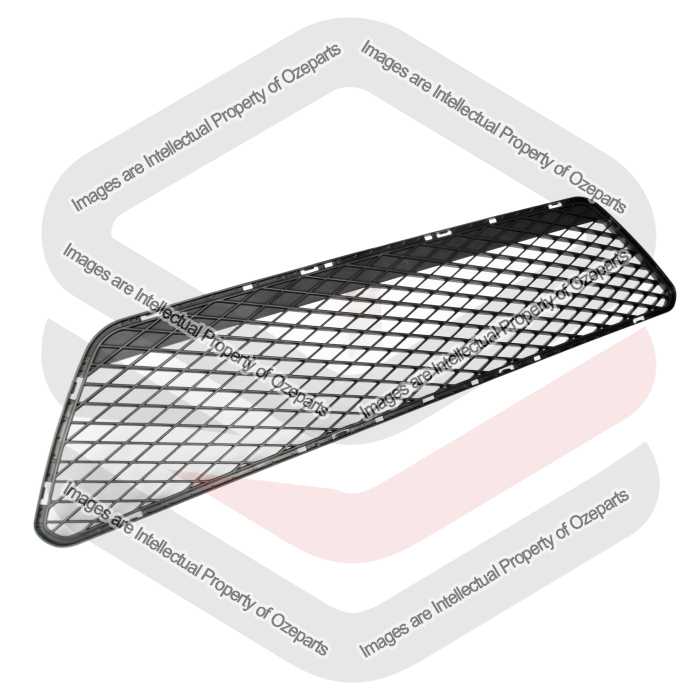 Ozeparts Fits Ford Focus LS LT 2007~2009 Standard Sedan Hatch | Front Bumper Bar Grille Lower Grill Insert Mesh (Black) | 1 Unit