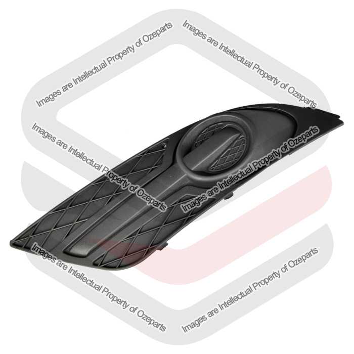 Ozeparts Fits Ford Focus LS LT 2007~2009 Sedan Hatch | Fog Light Lamp Bezel Cover (No Fog Type) | LH LHS Left Hand (Passenger Side)
