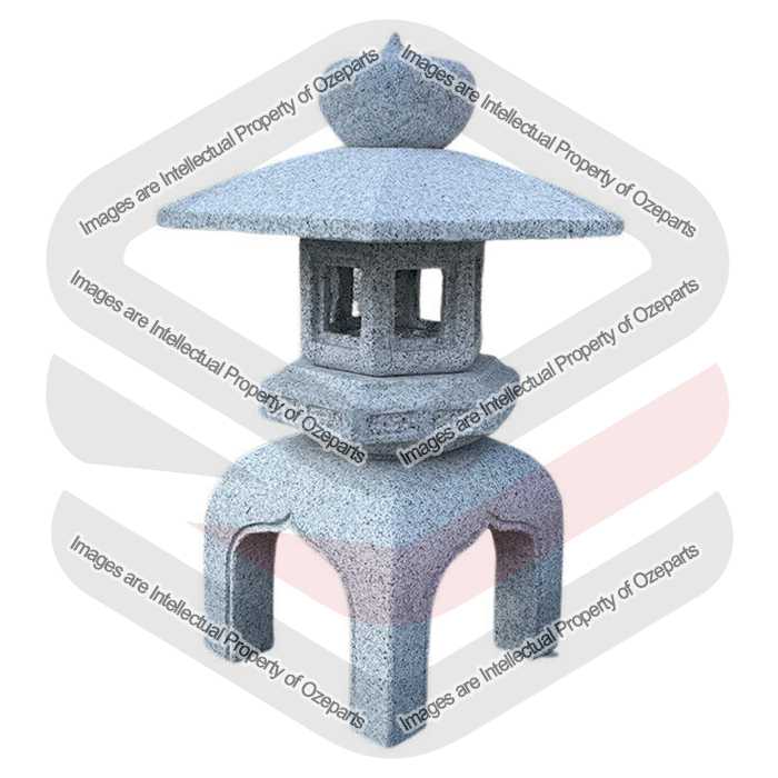 Kodai Yukimi Ishidoro 75cm Real Natural Stone Lantern Japanese Garden Temple