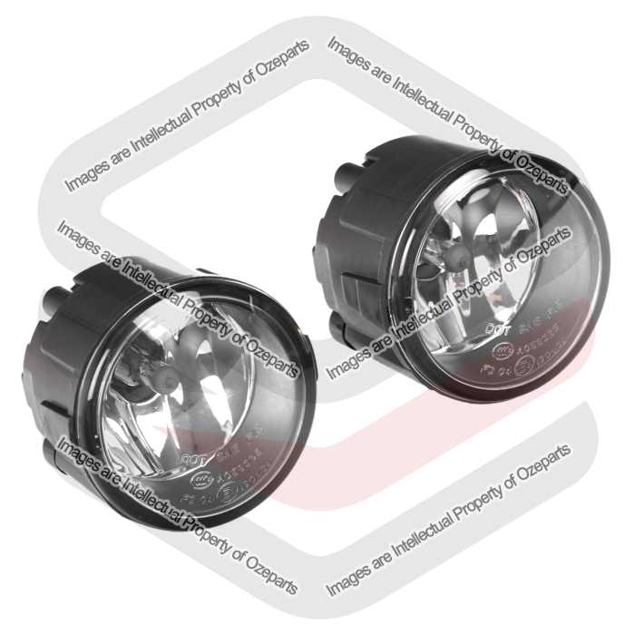 Ozeparts Fits Nissan Tiida C11 Sedan Hatch 2006~2013 | Foglights Fog Lights Spot Driving Lamps H11 Globe | Pair of LH Left Hand + RH Right Hand