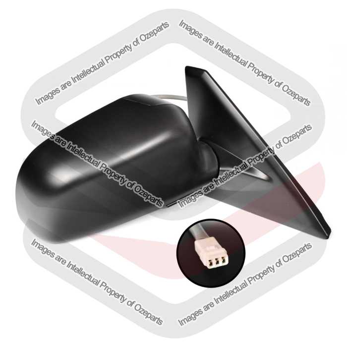 TYC RH Right Electric Door Mirror For Mitsubishi Lancer CE 3 Door Mirage 96~03