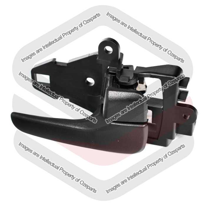 Door Handle Inner (Black)  Front or Rear