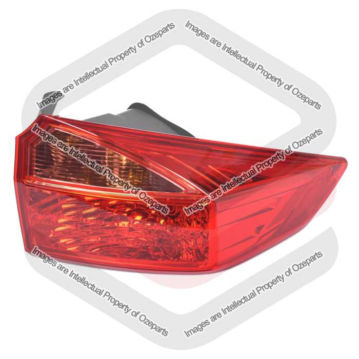 TYC Fits Honda City Sedan GM Series 3 & 4 2014~2020 4 Dr Sedan | Taillight Tail Light Rear Lamp | RH RHS Right Hand (Driver Side)