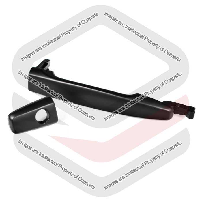 FRONT RH Right Hand Outer Door Handle W/ Key For Mitsubishi Lancer / ASX / Outla