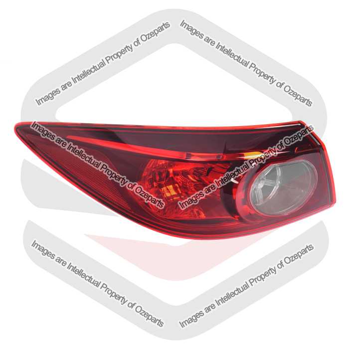 LH Left Hand Tail Light Rear Lamp No LED For Mazda 3 BM BN Sedan 2013~2019