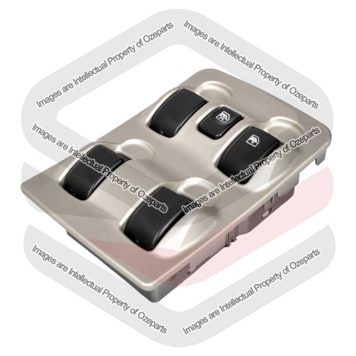 Electric Power Window Master Switch 4 Buttons For Mitsubishi Magna TW TL 03~08