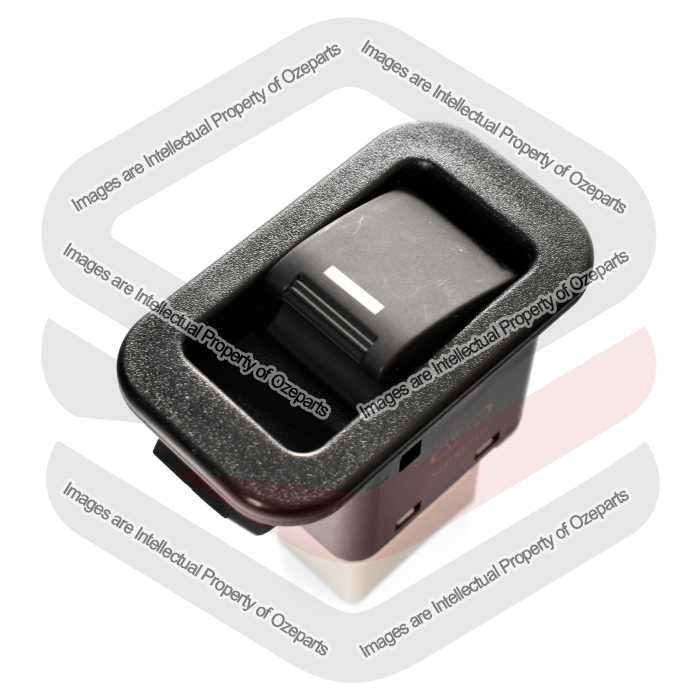 Ozeparts Fits Ford Falcon FPV FG FG X 2008~2016 / Territory SX SY SZ 2004~2014 | Single Electric Power Window Switch With Illumination (6 Pins)