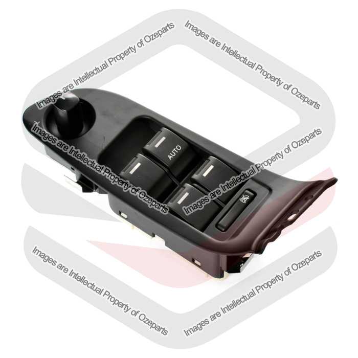 Ozeparts Fits  Ford Falcon FPV FG FG X 4 Door Sedan 2008~2016 | Electric Power Master Window Mirror Switch With Illumination (13 Pins)