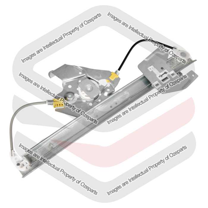 Door Window Regulator Rear AM (Electric No Motor)