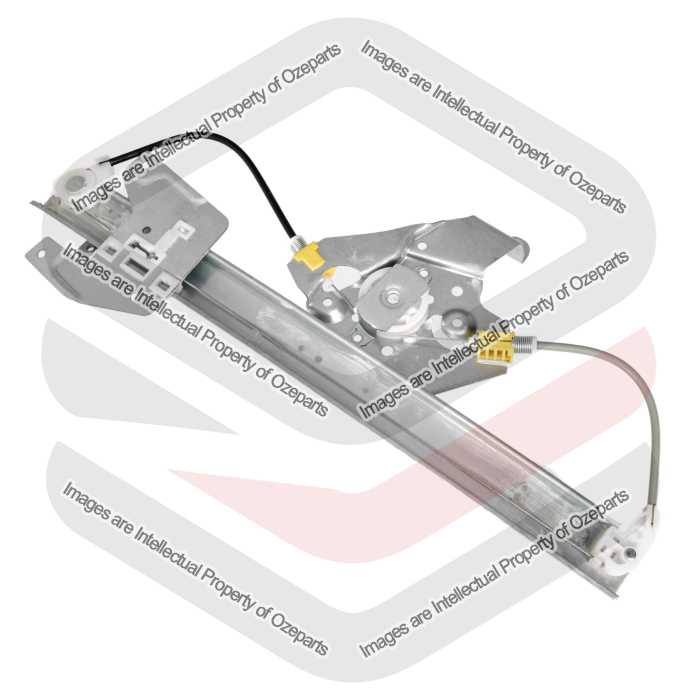 Door Window Regulator Rear AM (Electric No Motor)