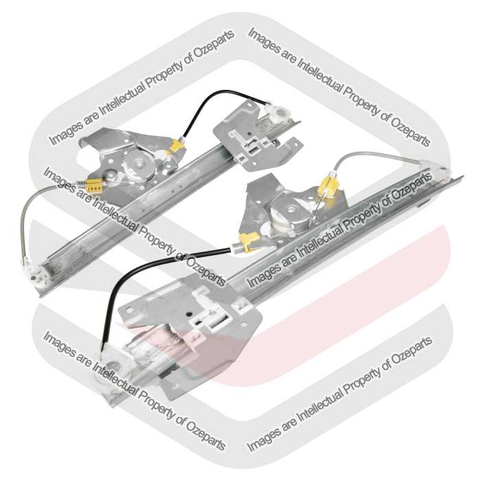 REAR Pair LH+RH Electric Window Regulator For Mitsubishi Pajero NM NP 2000~2006
