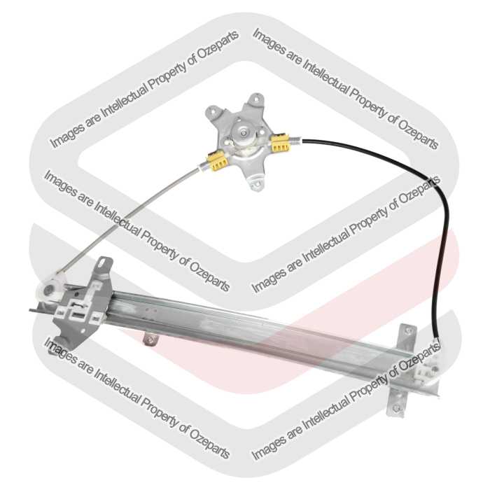 Door Window Regulator Front (Manual)