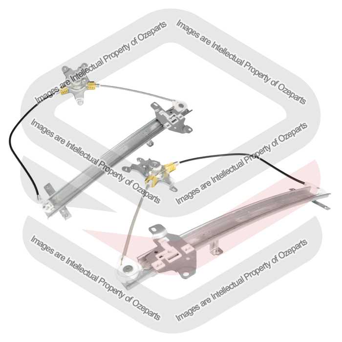 Door Window Regulator Front (Manual) (SET LH+RH)