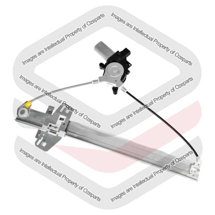 Door Window Regulator Rear (Electric With Motor)