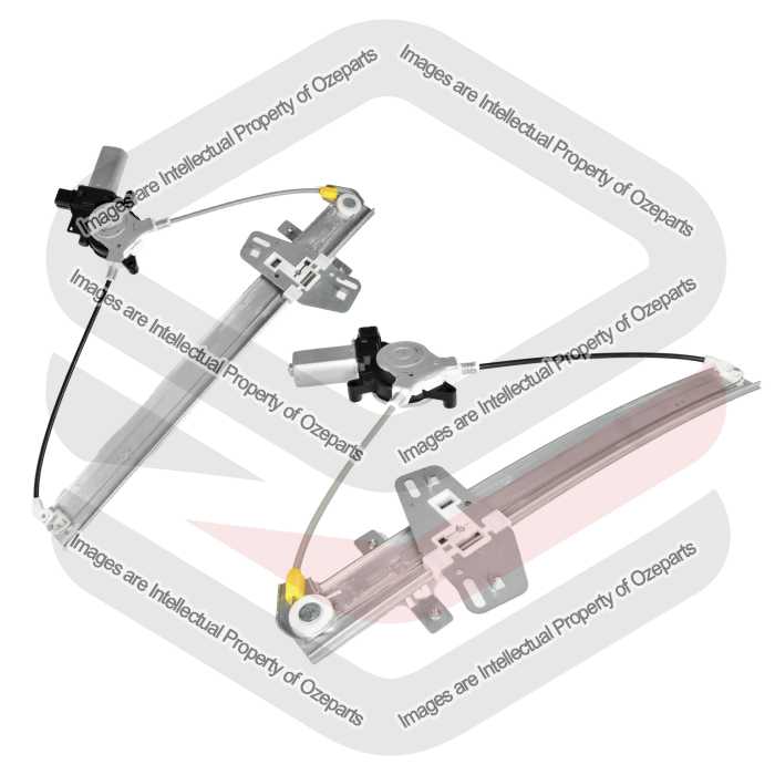 Door Window Regulator Rear (Electric With Motor) (SET LH+RH)