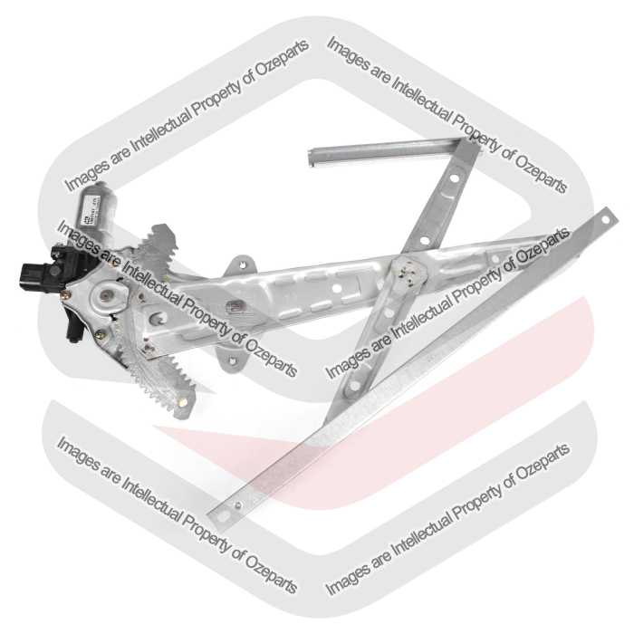 FRONT LH Left Electric Window Regulator 2 Pin Motor For Isuzu D-Max / Holden Col