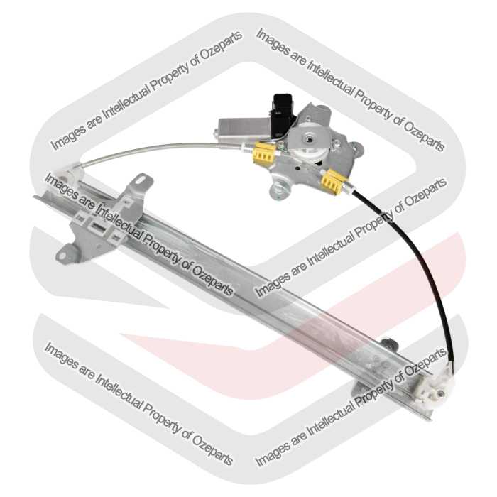Ozeparts Fits Nissan Navara D23 NP300 Ute 2015~On | Front Electric Power Door Window Regulator (With Motor) | RH RHS Right Hand (Driver Side)