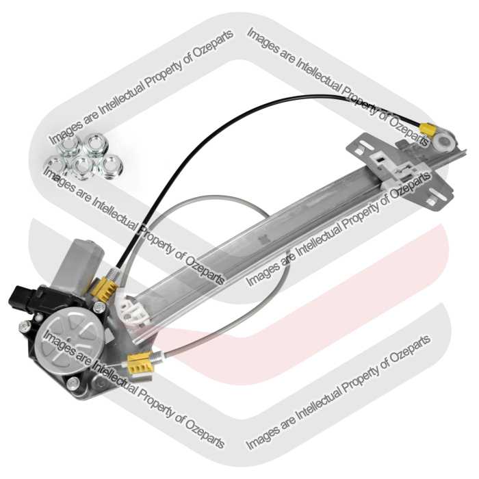 Door Window Regulator Front (Electric With 2 Pin Motor)