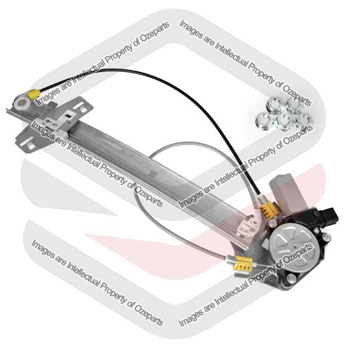 Door Window Regulator Front (Electric With 6 Pin Motor)