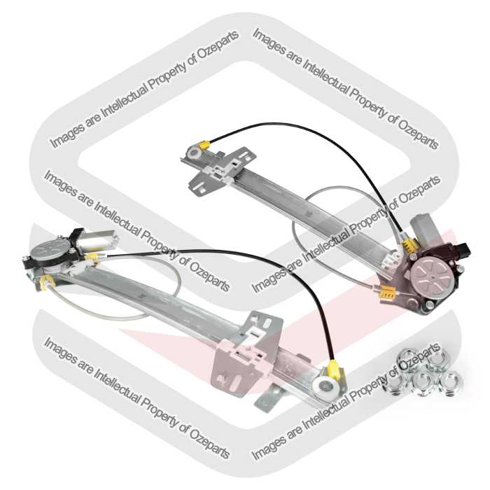 FRONT Pair LH+RH Window Regulator No Motor For Subaru Impreza G4 2011~2016