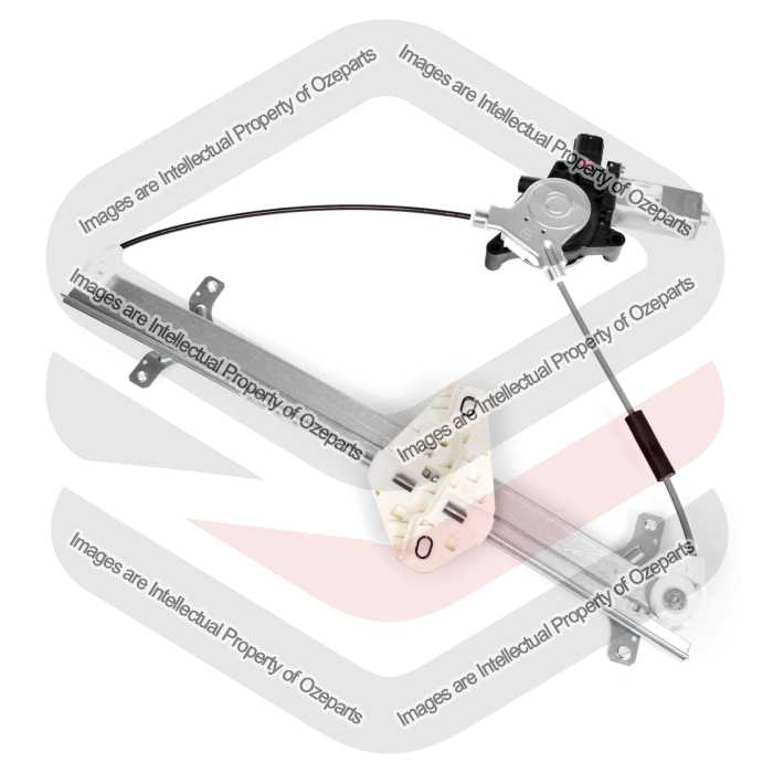 Ozeparts Fits Honda Accord CM 2002~2008 | FRONT Electric Power Door Window Regulator (With 2 Pins Motor) | LH LHS Left Hand (Passenger Side)