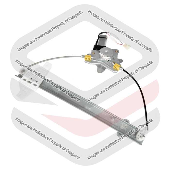 Door Window Regulator Rear (Electric With Motor)